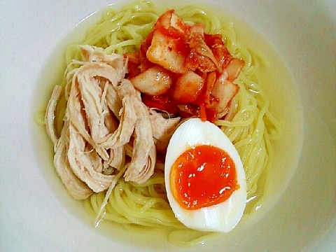 簡単うまい！冷やしキムチラーメン